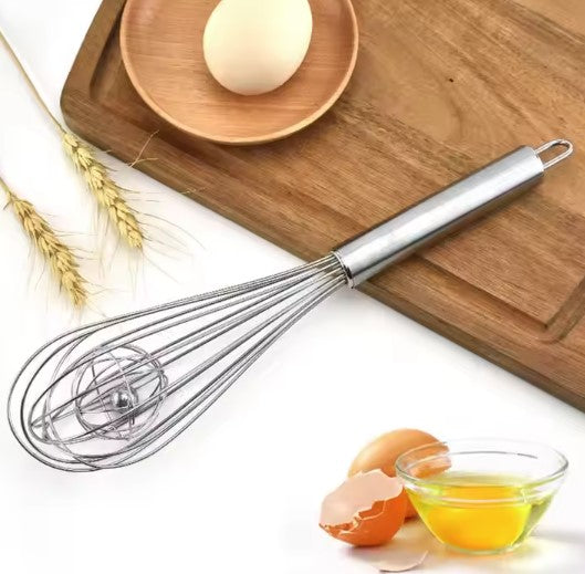 Tel de bucatarie, UBX®, cu agatatoare, doua bile suplimentare pentru marirea vitezei, otel inoxidabil, lungime 26 cm, argintiu Tel de bucatarie, UBX®, cu agatatoare, doua bile suplimentare pentru marirea vitezei, otel inoxidabil, lungime 26 cm, argintiu